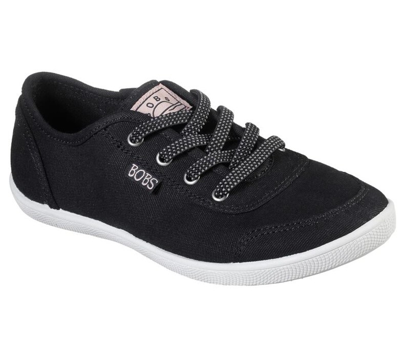 Skechers Dam Svarta Slip On - Bobs B Cute - Bitter Sweet - Sverige (RUTQJ-6579)
